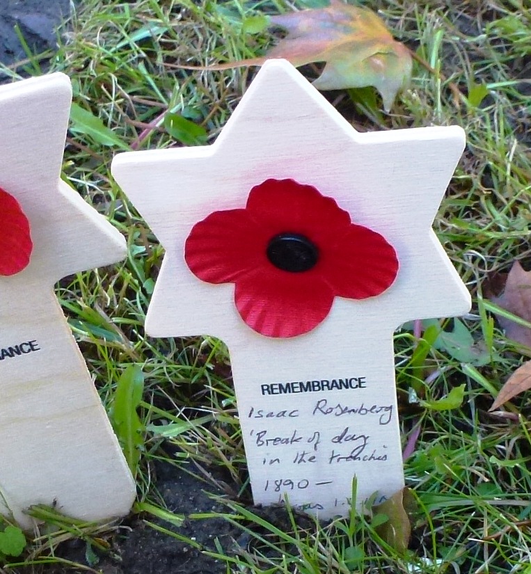 Isaac Rosenberg Remembrance Sunday 10 November 2013